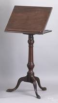 George II mahogany music stand ca 1750