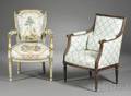 Louis XVIstyle Fauteuil and Bergere