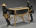 Napoleon III Bronze and Giltbronze Figural Jardiniere