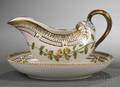 Royal Copenhagen Porcelain Flora Danica Pattern Sauce Boat