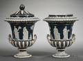 Pair of Wedgwood Victoria Ware Vases