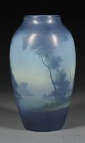 Rookwood Pottery Scenic Vellum Vase