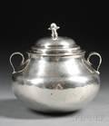 Silver Covered Sugar Bowl