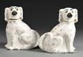 Pair of Staffordshire Spaniels