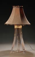 Lucite Table Lamp