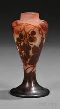 Galle Cameo Glass Vase