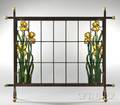 Bigelow  Kennard Illuminated Glass Fire Screen
