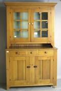 Pennsylvania pine twopart Dutch cupboard