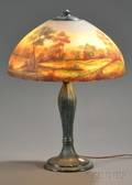 Jefferson Scenic ReversePainted Table Lamp