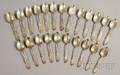 Approximately Twentythree Towle Sterling Silver Spoons