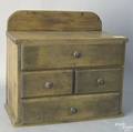 New England birch spice chest