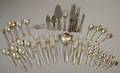 Group of Mostly Sterling Silver Flatware and Serving Items