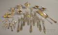 Group of Silver and Silverplated Flatware and Other Items