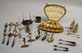 Group of Sterling Silver and Silverplated Flatware and Serving Items