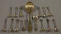 Small Group of Silver Flatware and Serving Items