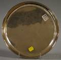 Lebkuecher  Co Sterling Silver Round Tray