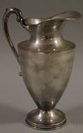 Mexican Sterling Silver Water Pitcher