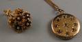 Two 14kt Gold and Diamond Jewelry Items