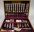 Reed  Barton Sterling Silver Boxed Flatware Service for Twelve