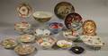 Fifteen Pieces of Asian Decorated Porcelain Tableware
