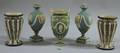 Five Wedgwood Jasper Dip Vases