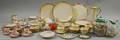 Large Lot of Assorted Decorated Porcelain and Ceramic Tableware