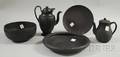 Five Wedgwood Black Basalt Items