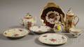 Sevenpiece Booths Transferdecorated Ceramic Breakfast Set and a Spode Imperial Shrimp Dish