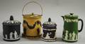 Four Wedgwood Jasper Dip Items