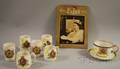 Eight Commemorative Edward VIII Coronation Ceramic Items and a 1954 Elizabeth II Calendar