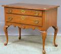 Queen Annestyle Carved Mahogany Lowboy