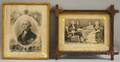 Two Framed Prints Depicting George Washington