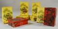 Set of Eight Custom Chinoiseriedecorated Cardboard Shoe Boxes