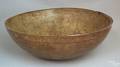 New England burlwood bowl early 19th c