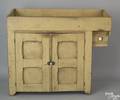 Pennsylvania painted pine drysink mid 19th c