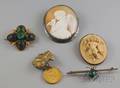 Five Victorian Brooches
