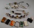 Group of Silver and Sterling Silver Jewelry