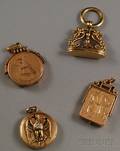 Four Gold Fobs