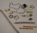 Small Group of Rhinestone Costume Jewelry