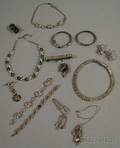 Group of Vintage Paste and Rhinestone Jewelry