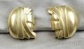 18kt Gold Earclips Barry KieselsteinCord