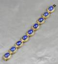 18kt Gold and Lapis Bracelet