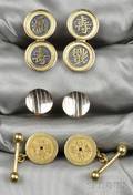 Three Pairs of Gentlemans Cuff Links