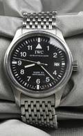 Stainless Steel Mark XV Wristwatch IWC Schaffhausen