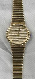 18kt Gold and Diamond Wristwatch