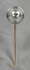 Platinum and Diamond Stickpin