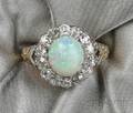 Opal and Diamond Ring