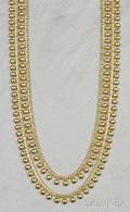 Antique HighKarat Gold Fringe Necklace