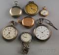 Group of Mostly Pocket Watches