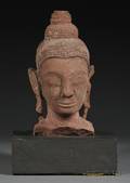 Stone Head of the Buddha